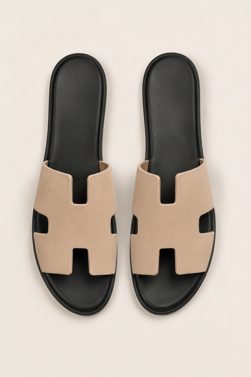 Coastal Suede Sandal Sand