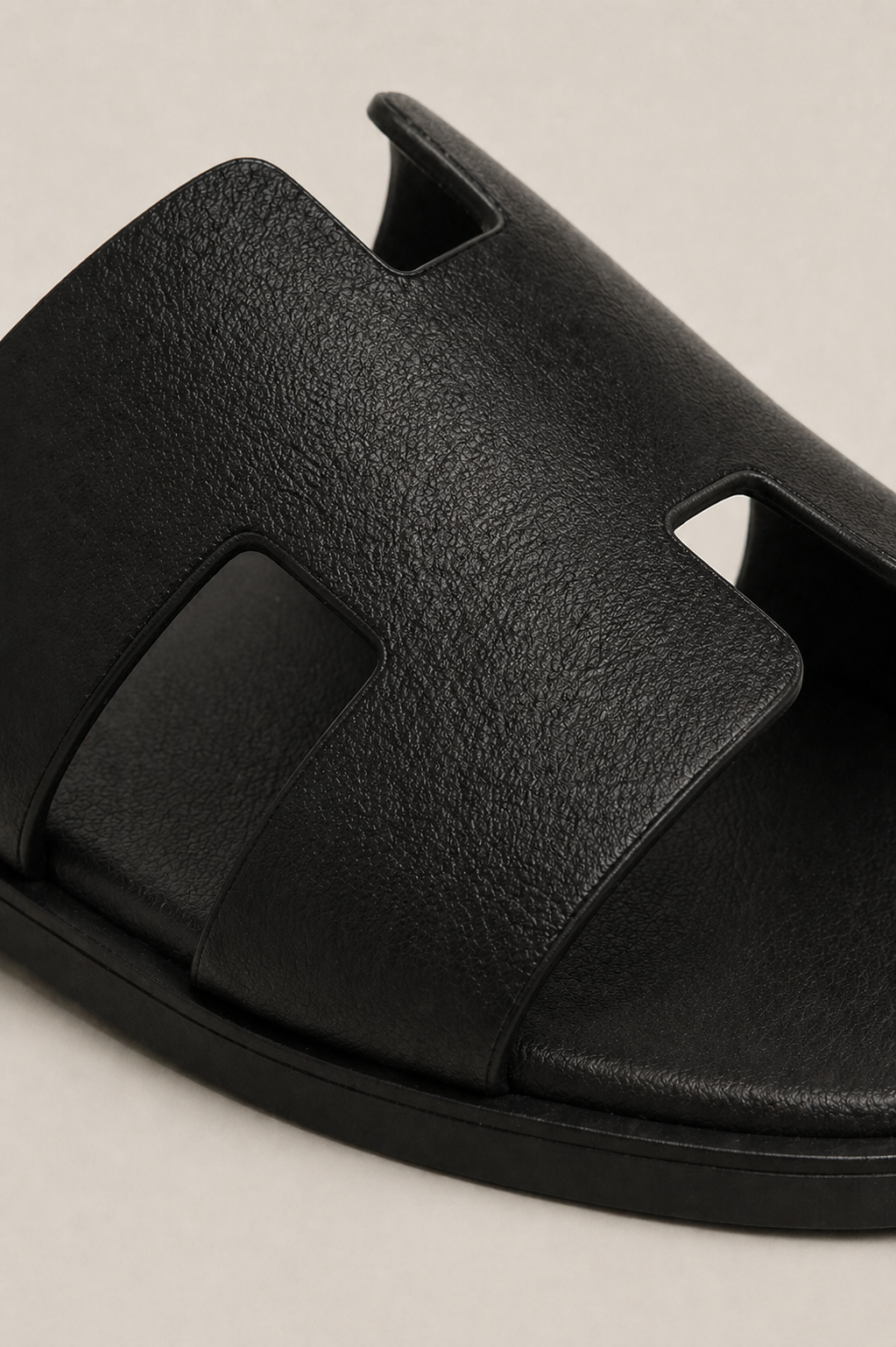 Coastal Suede Sandal Black