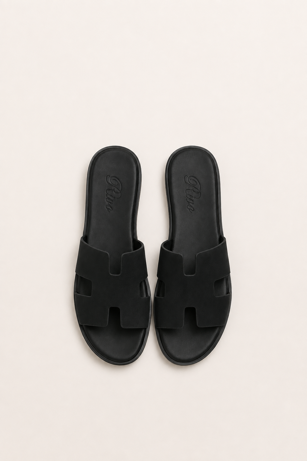 Coastal Suede Sandal Black