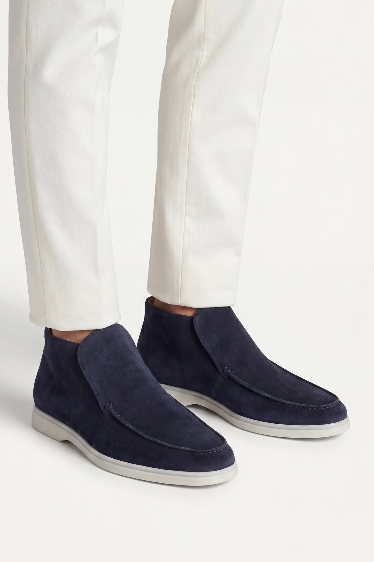 Capri High Top Loafer Navy
