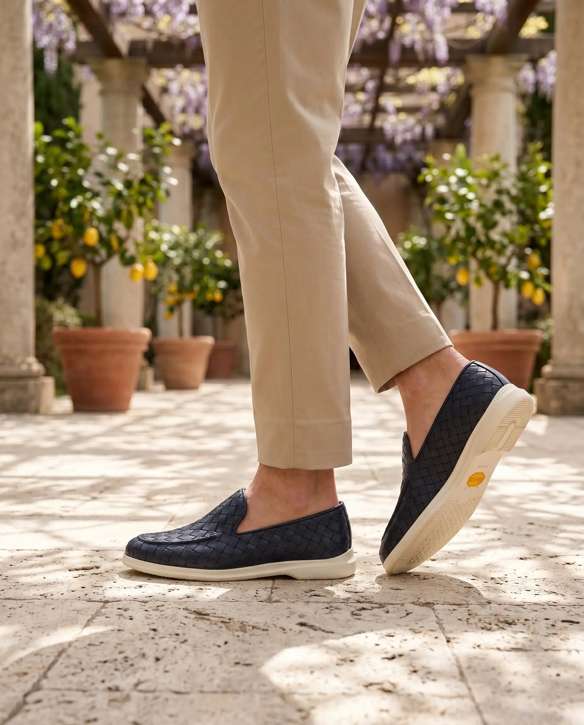 Sorrento Woven Loafer - Blue